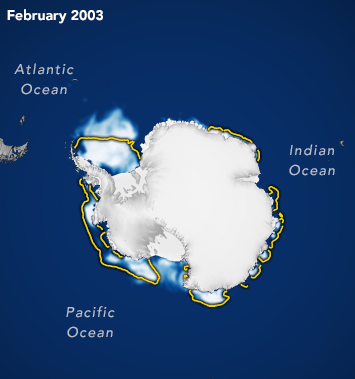 Antarctic Minima (Feb 2003)