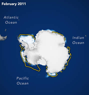 Antarctic Minima (Feb 2011)