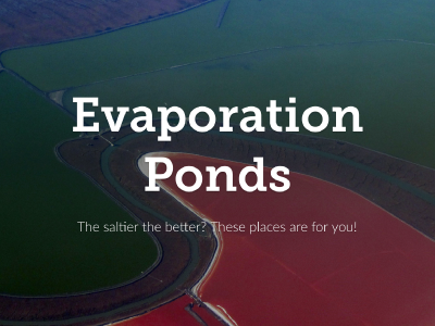 Evaporation pond