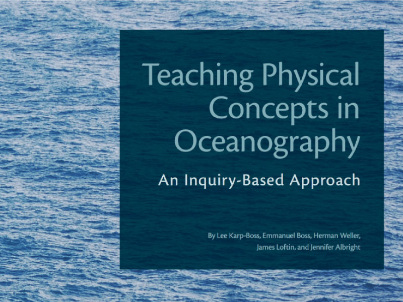Document cover page: teaching physical concepts in oceanography - 02