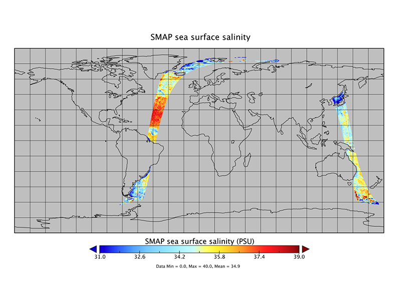 Surface Salinity V5.0 Validated Dataset (2 hour latency) Release
