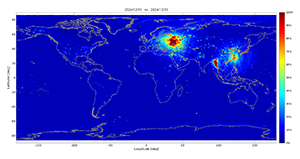SMAP RFI percent, December 2024