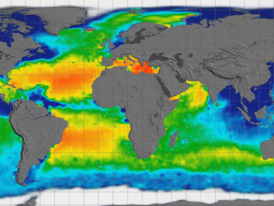 Global sea surface salinity